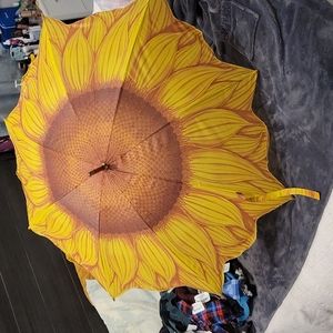 Gorgeous Wooden Sunflower Umbrella